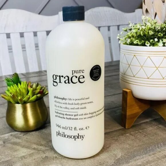 NEW Philosophy Pure Grace 32 oz Bath Hydrating Shower Gel SEALED.